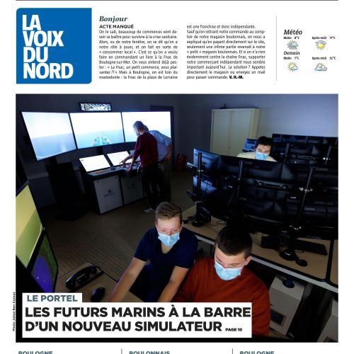 Nouveau simulateur de navigation